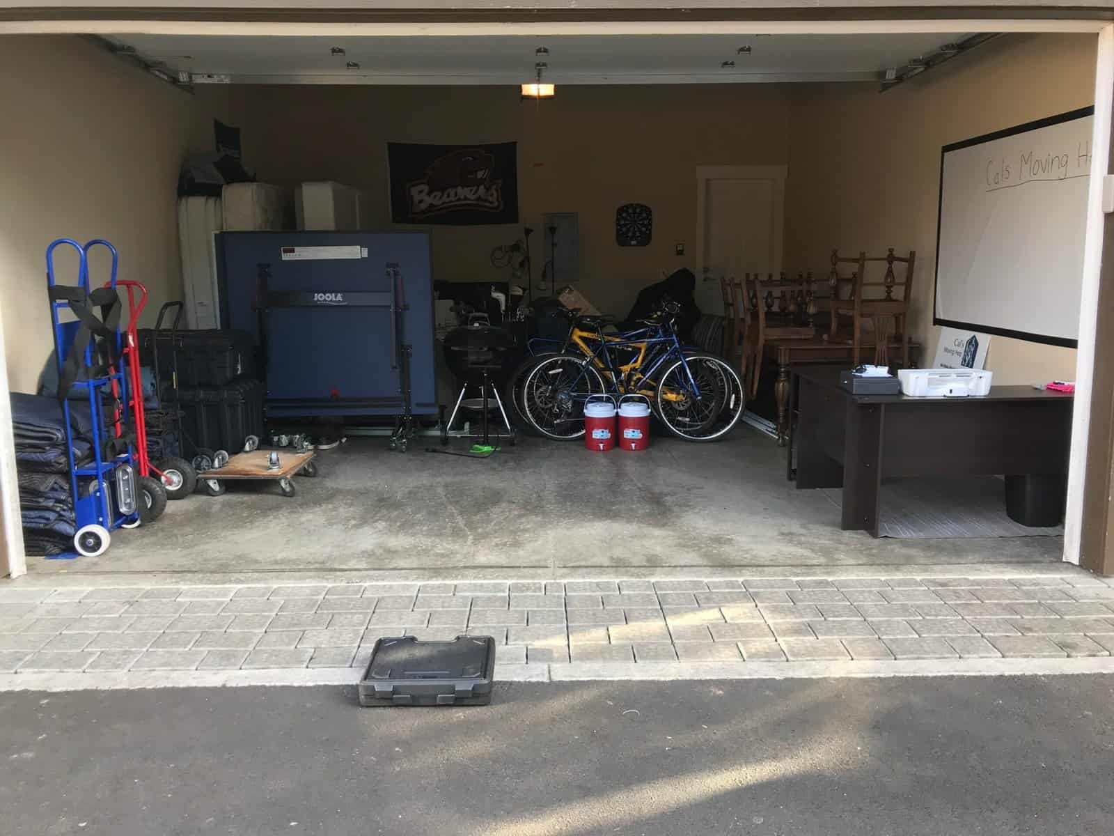 Cal's Moving first HQ &mdash; a rented townhouse down the street from the SAE house