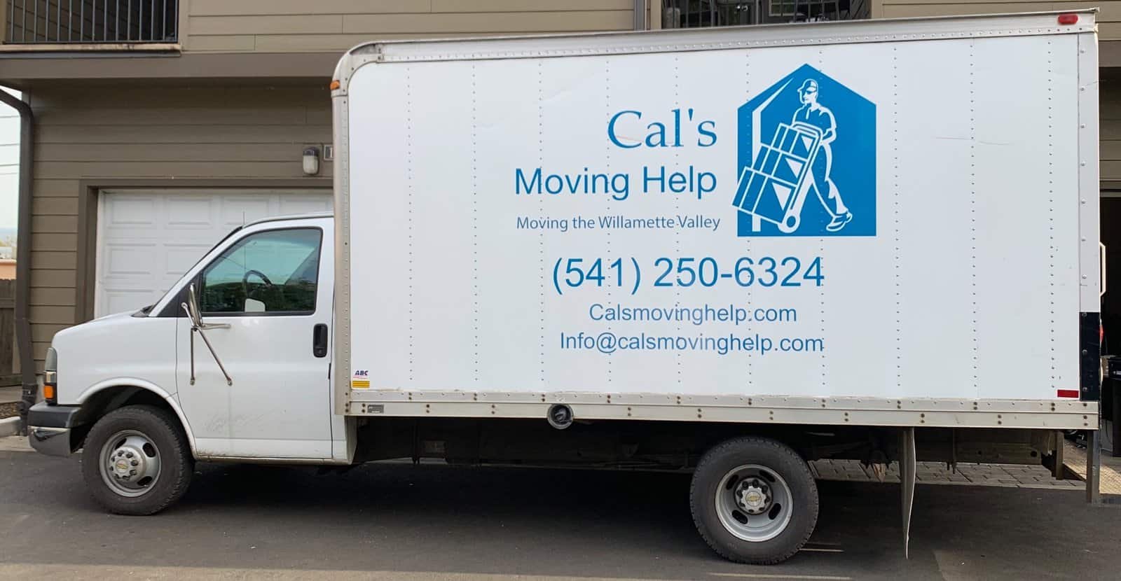 Cal's Moving Help &mdash; our very first box truck